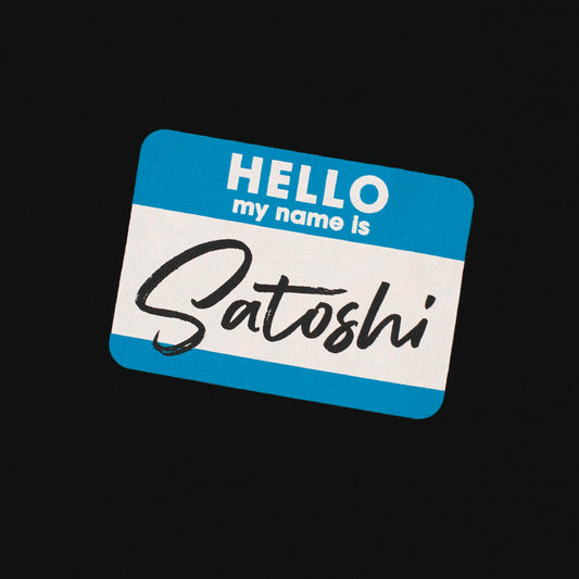 Hello, My Name Is Satoshi Tee